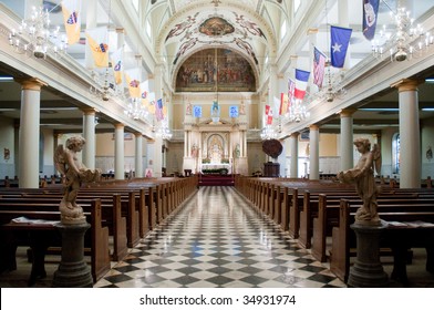 Saint Louis Cathedral Interior