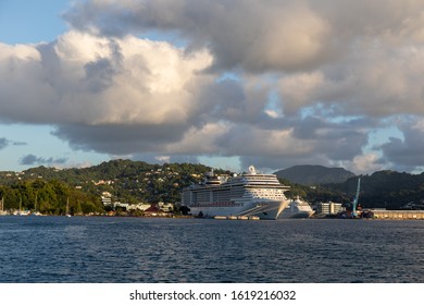 Saint Lucia, West Indies - Cruise Ships In Castries