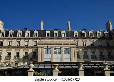 Saint Malo; France - July 28 2019 : Les Thermes Marins De Saint Malo