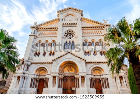 Saint Nicholas Cathedral - Monaco Cathedral, also called The Cathedral of Our Lady Immaculate