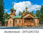 Saint Nicholas orthodox church in Joensuu, Finland.