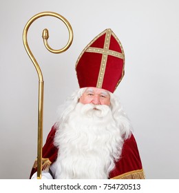 Saint Nicholas Staff Mitre On White Stock Photo 754720513 | Shutterstock