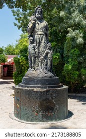 Saint Nicholas Statue In The Museum Garden, Bishop Of Demre, Turkey