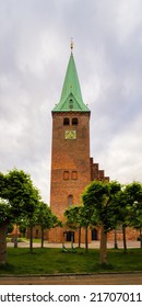 Saint Olaf Church (Sankt Olai Kirke) in Helsingør, Denmark.  