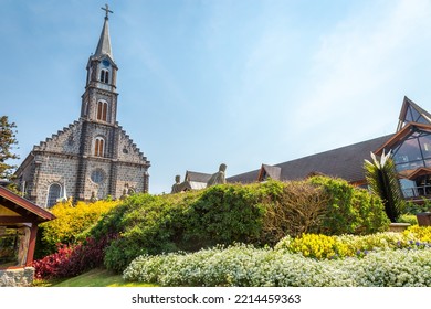 Saint Peter Stone Church, Gramado, Rio Grande Do Sul, Southern Brazil