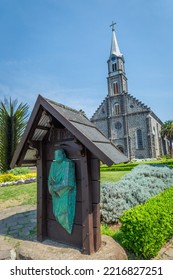 Saint Peter Stone Church, Gramado, Rio Grande Do Sul, Southern Brazil