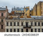 Saint Petersburg,  Old residential buildings in historical area