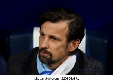 Saint Petersburg, Russia, 02 October 2022: Football. Russian Premier League 2022-2023. Zenit FC - FC Rostov. Coach Sergei Semak.