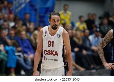 Saint Petersburg, Russia - 2 June 2022: Basketball. Final Of The VTB United League Season 20212022, BC Zenit Vs CSKA. Player Of The Basketball Club Alexey Shved