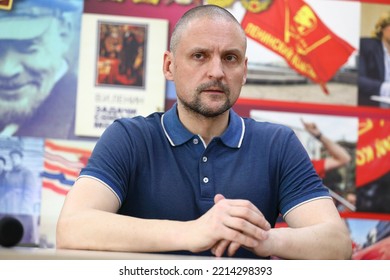 Saint Petersburg, Russia - 2022.10.15 - Russian Left-wing Political Activist Sergei Udaltsov 