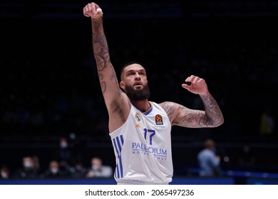 Saint Petersburg, Russia - 27 October 2021:  Basketball. Euroleague 2021-2022, BC Zenit Vs Real Madrid. Player Of The Basketball Club Vincent Poirier