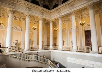 SAINT PETERSBURG, RUSSIA - SEP 18, 2015: Interior of the State Russian Museum (the Russian Museum of His Imperial Majesty Alexander III) .  - Shutterstock ID 318193661
