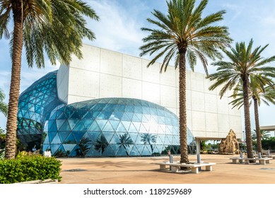 Saint Petersburg, USA - Jun 16, 2018: Salvador Dali Museum  In St Petersburg, Florida