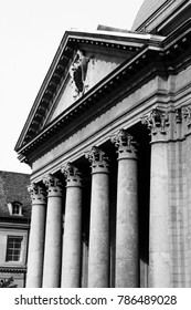 Saint Pierre Cathedral In Geneva, Switzerland. Swiss Reformed Church.