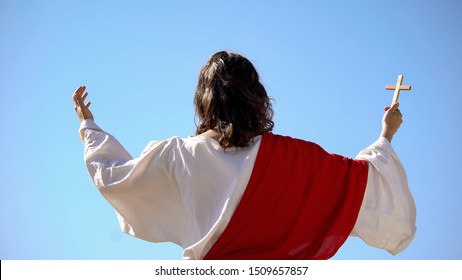 Jesus back Images, Stock Photos &amp; Vectors | Shutterstock