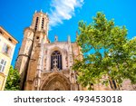 Saint Sauveur gothic cathedral in Aix-en-Provence in France