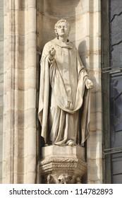 Saint Stephen, The Martyr (or Protomartyr - The First Of Martyrs). One Of Statues In The Cathedral Of Milan (Italy).