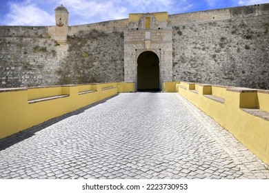 Saint Vincent gate and fortifications, Elvas, Alentejo, Portugal - Shutterstock ID 2223730953