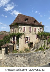 Saint-Cirq-Lapopie Village In Occitania - France