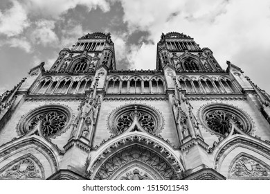 Sainte-Croix Cathedral In Orléans, France