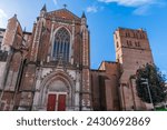 Saint-Etienne Cathedral of Toulouse in Haute Garonne, Occitanie, France