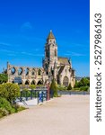 Saint-Etienne-le-Vieux church in the city of Caen in Normandy