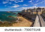 Saint-Malo - Bretagne France - travel and architecture background