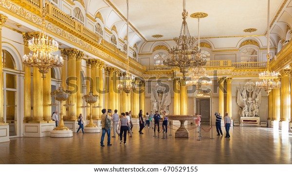 Saintpetersburg Russia 14 July 2016 Interior Stock Photo