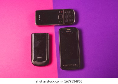 Pink Flip Phone High Res Stock Images Shutterstock