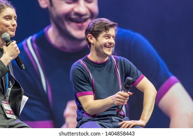 Saint-Petersburg, Russia. May 18, 2019.Actor And Musician Iwan Rheon At The Comic Con Festivals In St. Petersburg, Russia.