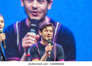 Saint-Petersburg, Russia. May 18, 2019.Actor And Musician Iwan Rheon At The Comic Con Festivals In St. Petersburg, Russia.