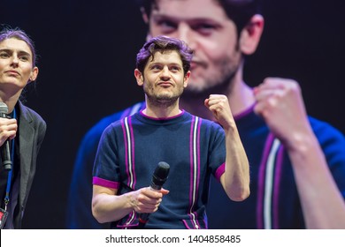 Saint-Petersburg, Russia. May 18, 2019.Actor And Musician Iwan Rheon At The Comic Con Festivals In St. Petersburg, Russia.