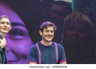 Saint-Petersburg, Russia. May 18, 2019.Actor And Musician Iwan Rheon At The Comic Con Festivals In St. Petersburg, Russia.