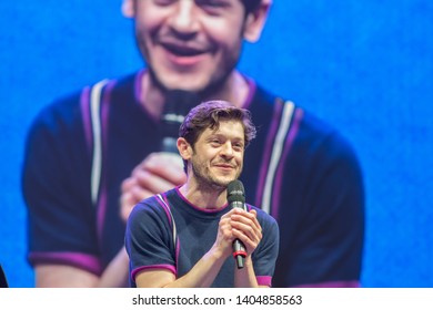 Saint-Petersburg, Russia. May 18, 2019.Actor And Musician Iwan Rheon At The Comic Con Festivals In St. Petersburg, Russia.