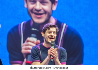 Saint-Petersburg, Russia. May 18, 2019.Actor And Musician Iwan Rheon At The Comic Con Festivals In St. Petersburg, Russia.