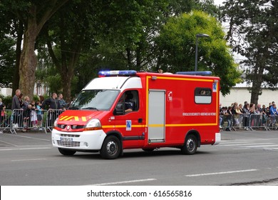 les camions de pompiers