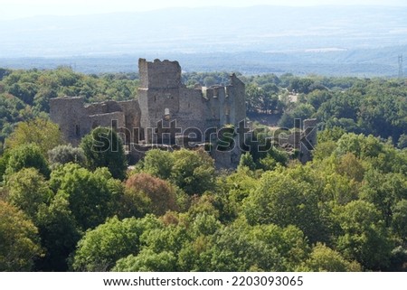Saissac Castle is one of the oldest castles in Cathar Country
