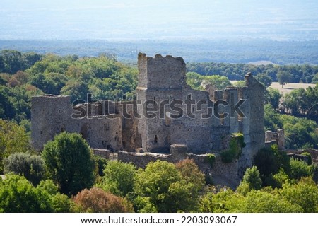 Saissac Castle is one of the oldest castles in Cathar Country