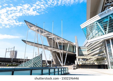 Saitama Super Arena,Saitama/Japan-Sep 10,2019 :Multipurpose Hall Saitama Super Arena. Scheduled For 2020 Tokyo Olympic Basketball Competition Venue.