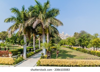 Sajjan Niwas Garden In Udaipur, Rajasthan State, India