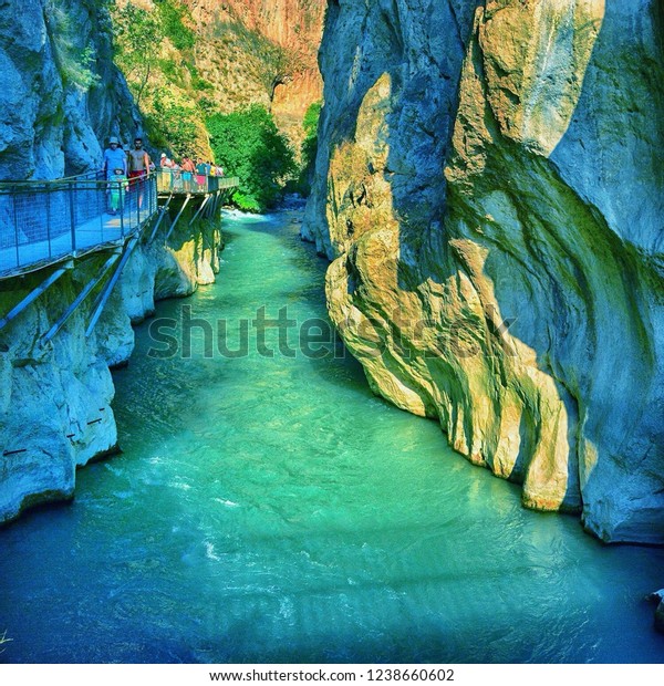 Saklikent Canyon Fethiye Turkey Stock Photo Edit Now 1238660602