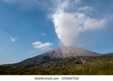 桜島 噴火 の画像 写真素材 ベクター画像 Shutterstock