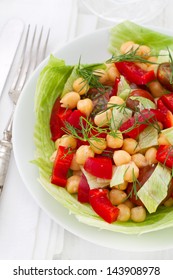 Salad With Chick Pea