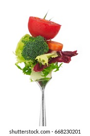 Salad On A Fork