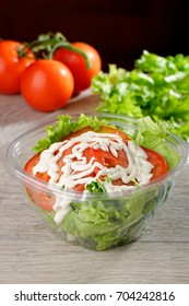 Salad In Takeaway Container