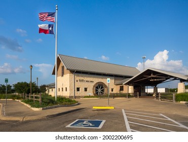 Salado, Texas, USA - June 24th, 2021: Bell County Safety Rest Area 
Exterior