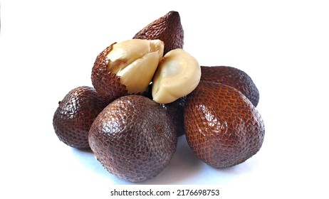 Salak Fruit Has A Sweet Taste With A Crunchy Texture.