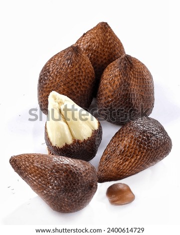 Salak, snake skin fruit, is one of many kind fruit that is much preferred by people because its taste is sweet, crunchy and because it has a high nutrient content and have good prospects for cultivate