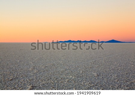 Similar – Image, Stock Photo Salt desert Salar de Uyuni