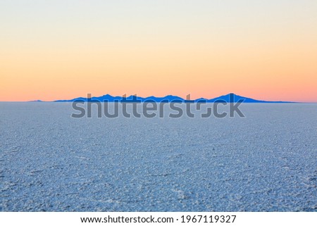 Similar – Image, Stock Photo Salt desert Salar de Uyuni